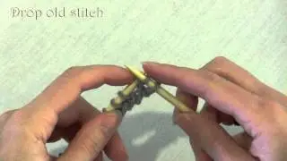 Knitting How to Increase kfb Continental