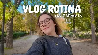 vida em Madrid l rotina saudável, parque do Retiro e comprinhas
