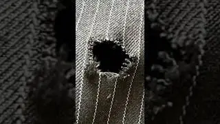 ✋I know for sure: The cost to fix a hole in a vest using this technique is usually more than 100 USD