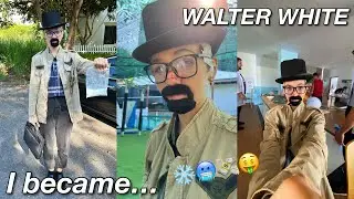 I BECAME WALTER WHITE (for halloween) | Milana Blogs