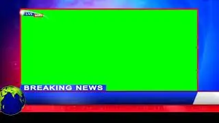 Breaking News Berita Green Screen Background Video