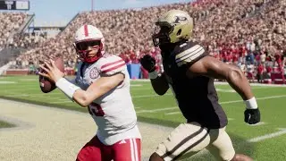 Nebraska vs Purdue -  NCAA Football 9/28 Full Game Highlights (College Football 25 Sim)
