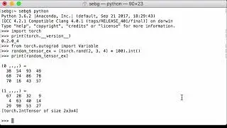 PyTorch Variable: Create A PyTorch Variable - PyTorch Tutorial