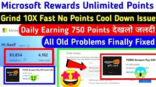 Microsoft Rewards Unlimited Points 2024 | All Problems Final Solution | Microsoft Rewards New Update