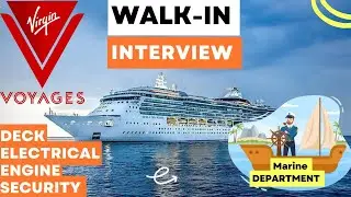 Cruise Job Walk In Interview Marine Department