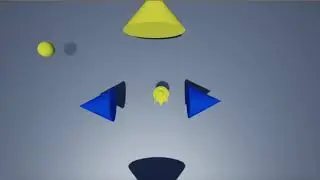 My map in twin stick shooter on ue4