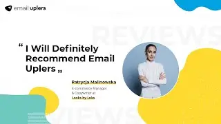 Mailchimp Client Testimonial for Email Template Service| Patrycja, E-commerce Manager, Looks by Luks