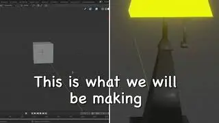 How to make a lamp | Blender Tutorial