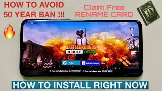 BGMI Data Migration Process Explained | Avoid 50 Years Ban | Free Rename Card!