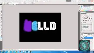 How To Make A Glow Text Effect in Photoshop Cs5