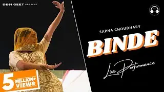 Binde | Sapna Choudhary Dance Performance | New Haryanvi Songs Haryanavi 2023