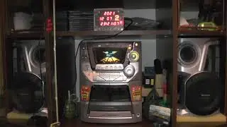 Panasonic SC-AK52, тест звука. Trance