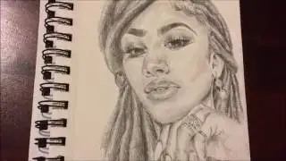 Zendaya Drawing
