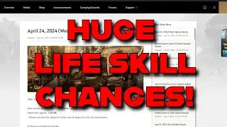 Huge Life Skill Change! 24th Patch Notes | Black Desert Online