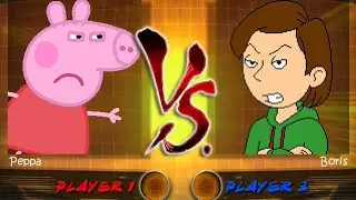 MUGEN Battle - Peppa Pig vs Boris Anderson