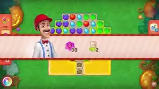 Gardenscapes 198 Hard Level - NO BooSTERS