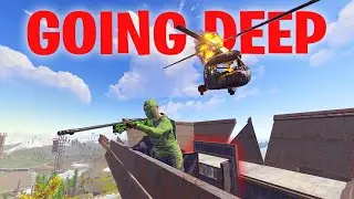 RUST solo going deep on a clan (BOX OF ROCKETS) Vanilla
