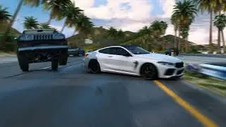 😱ЖЕСТКОЕ ДТП BMW M8 ПОД МУЗЫКУ 4K🚀