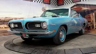 1969 Plymouth Barracuda 440 M-Code | Available at LRA Auto Museum & Sales!