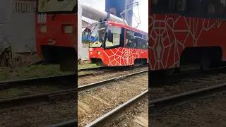 Трамвай 086 #пермь #пермскийкрай #трамвай #tram