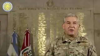 Saludo oficial del Ejército Argentino por el Bicentenario del Ejército del Perú