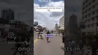Todays Update on Kenyan ongoing protests as a tour guide