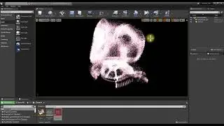 Niagara Mesh Holographic Effect