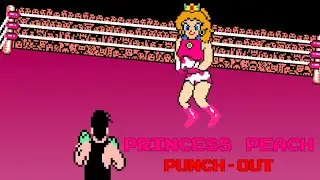 If Princess Peach was in Punch-Out!!
