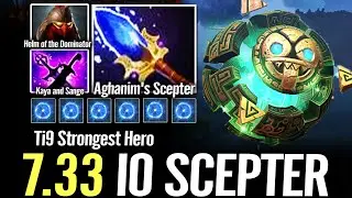 Min 16 Scepter IO is BACK 7.33 - Strongest Hero Ti9 Dota 2