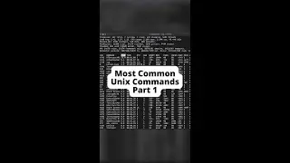 10 Most Common Unix Commands Part 1