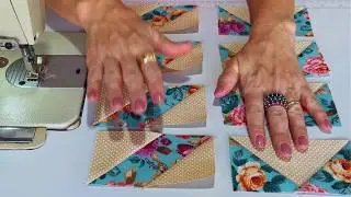 Magia dos Retalhos🥰 PATCHWORK Lindo Fácil e Rápido de Costurar