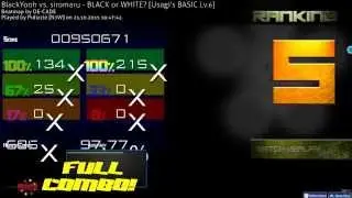 Osu! Mania Black or White [Usagi`s Basic Lv 6] Pidizzle [N3W]
