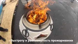 Тандыр - восточная керамическая печь!!!