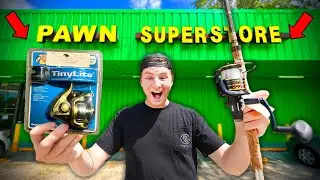 $100 Thrift Store Fishing Challenge (BIG FISH!)