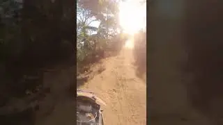 so we took the hard off-road  option 😜 #motorcycle #java  #offroad