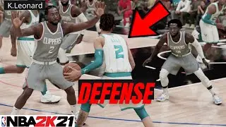 NBA 2K21 On Ball Defense Tutorial (FOR BEGINNERS)