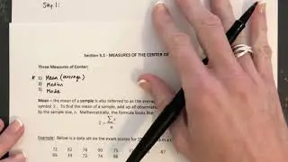Measures of Center