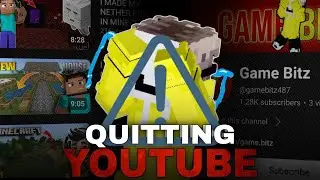 WHY I QUIT YOUTUBE 