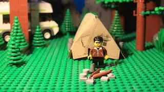 the camping trip  (lego animation)