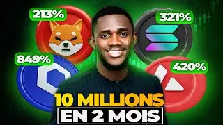 Résultats : 2 mois  13 000$ sur le marche de la crypto avec LE HOLDING