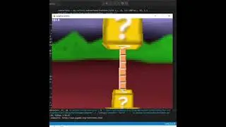 Jogo do Super Mario Bros no estilo 3D ray casting feito no Python com Pygame