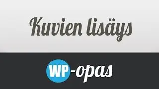 Kuvien lisäys artikkeliin (v3.8+) - WP-Opas