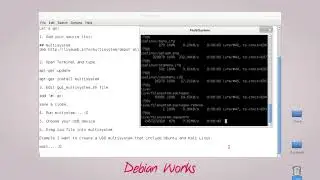 Create USB multisystem: Kali Linux/Ubuntu/ Windows