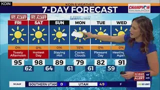 Heat Wave kicks of Labor Day Weekend in Portland