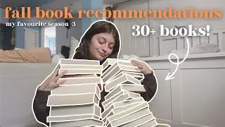 fall book recommendations 🍂🎃👻 (30+ spooky & cozy reads!)
