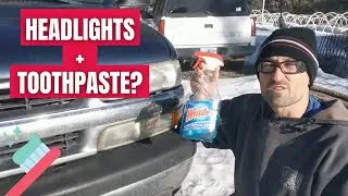 How to Polish Headlights with Toothpaste