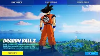 FORTNITE X DRAGONBALL TRAILER COUNTDOWN LIVE