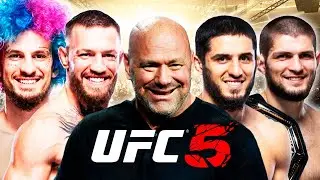 Я Создал Турнир Команда Макгрегора vs Команда Хабиба в UFC 5