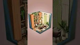 Plantlicious Dining Room 🌿 The Sims 4 Stop Motion Short | CC | 