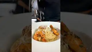 Паста с креветками